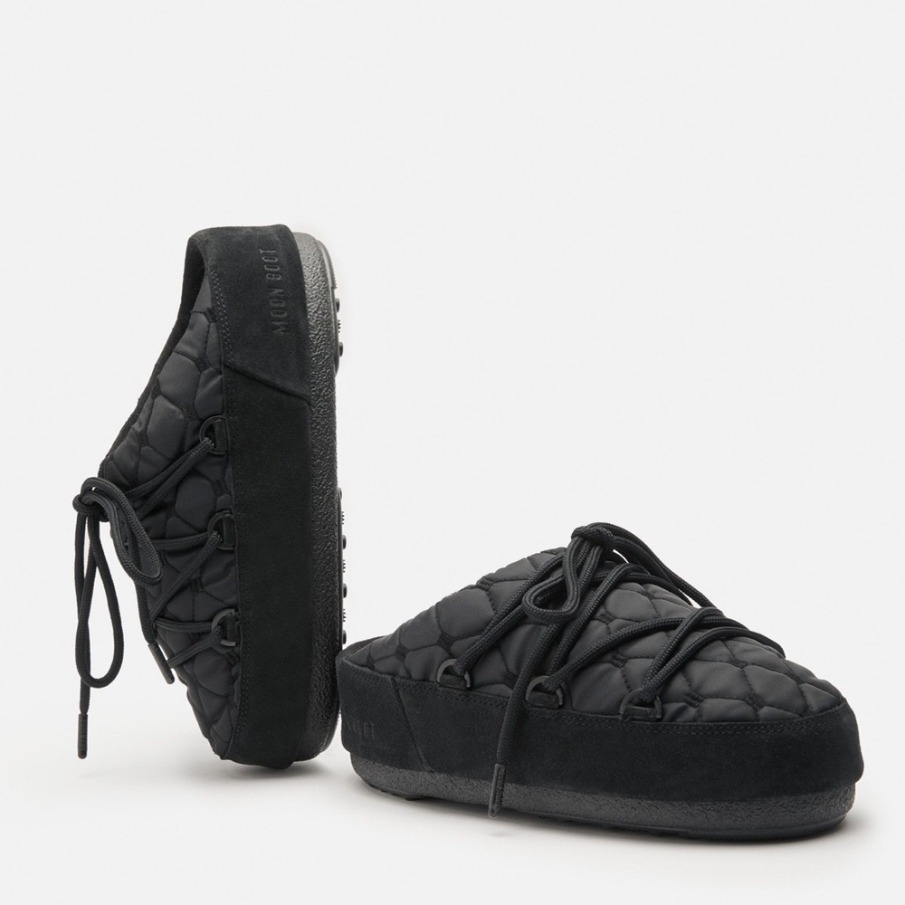 Moon Boot Quilted Mules